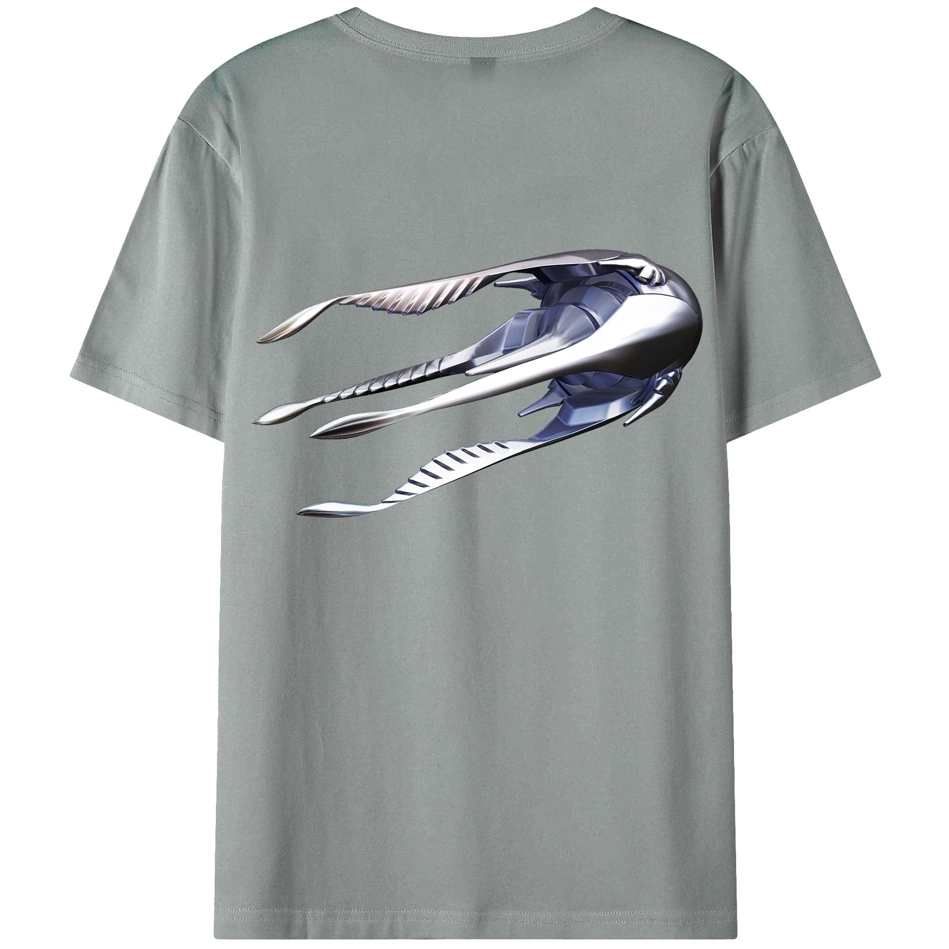 （画像用） 機動戦士ガンダム Mobile Suit Gundam 綿100％ メンズ半袖Tシャツ（バックプリント） 通気性